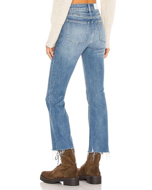 Pistola Blue Lennon High Rise Cropped Boot Jeans