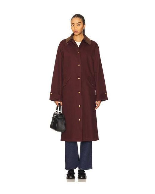 Line & Dot Red Chelsea Jacket