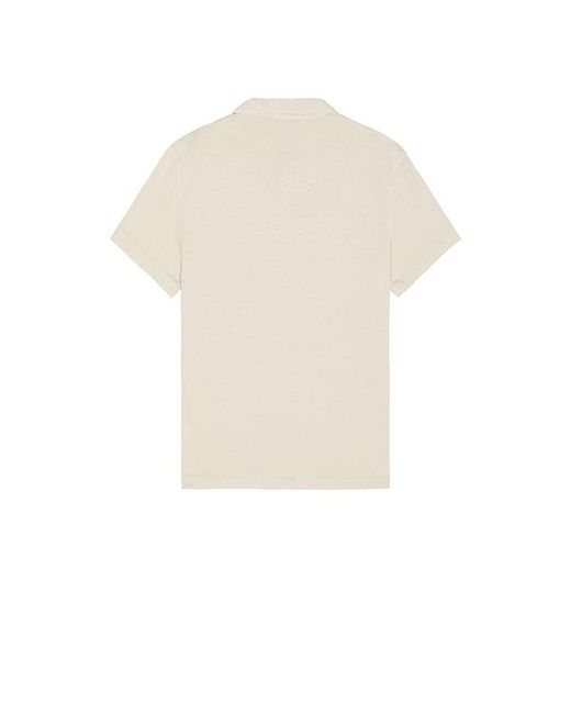 メンズ Club Monaco Lightweight Washed ポロシャツ White