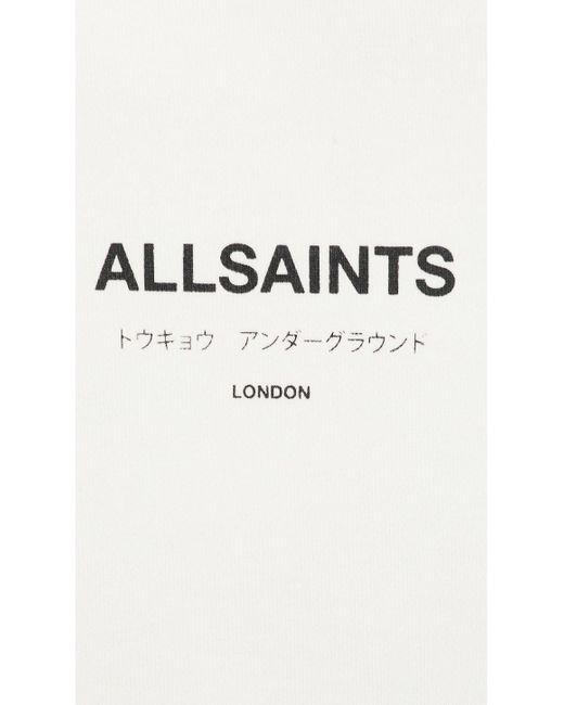 メンズ AllSaints Underground ショートパンツ White