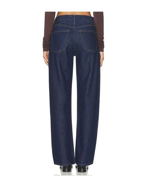 Agolde Blue Arc Loose Wide Jeans
