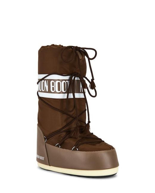 Moon Boot Brown Icon Nylon Boot for men