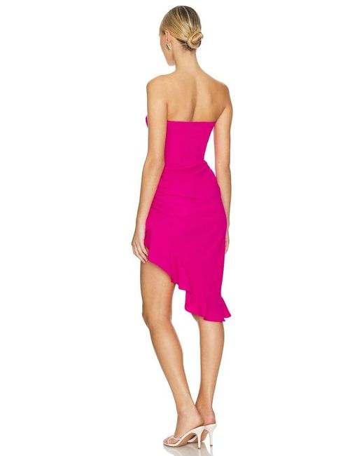 Amanda Uprichard Pink X Revolve Scarlett Dress