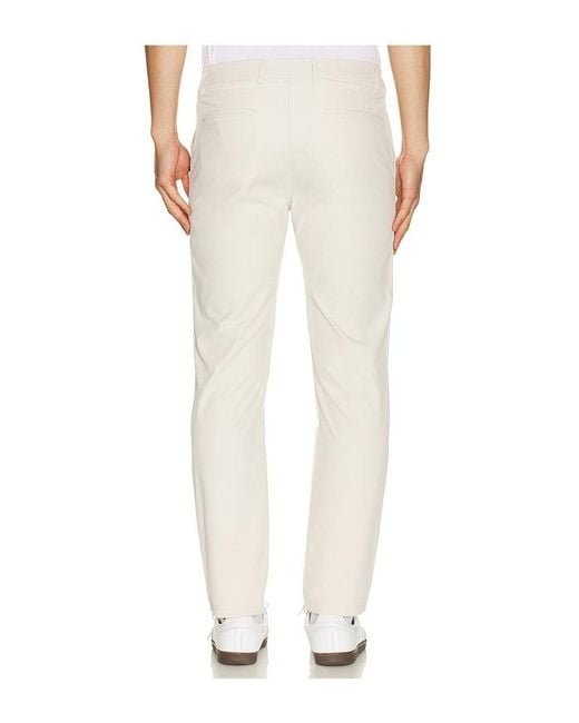 Vintage Summer White Performance Flex Pant for men