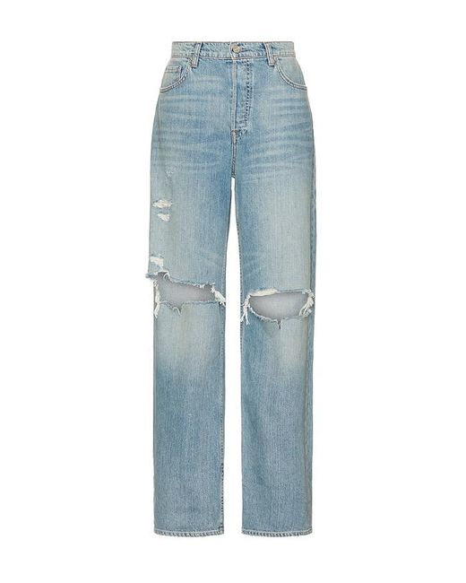 GRLFRND Blue Bella Low Rise Boyfriend