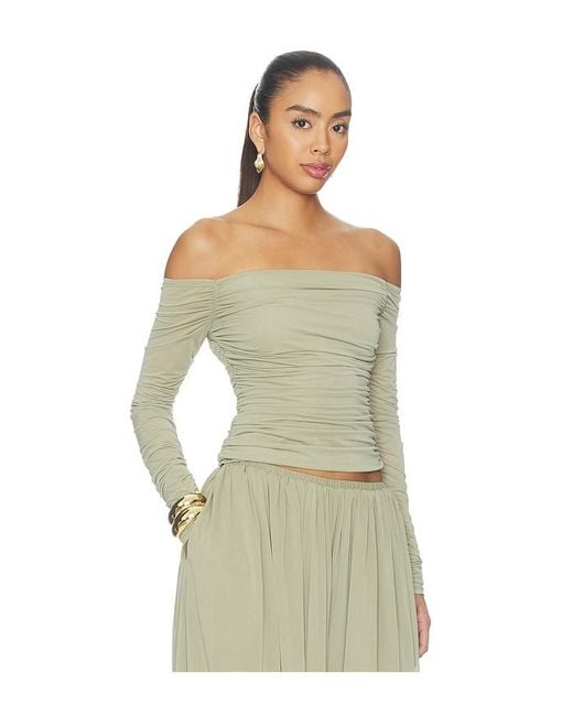 Ronny Kobo Green Ruby Top