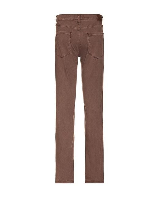 PAIGE Brown Lennox Slim Jeans for men