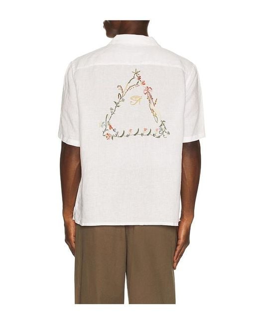 AllSaints White Tri Shirt for men
