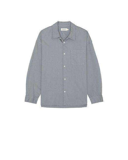 FRAME Jeanshemd Relaxed in Blue für Herren