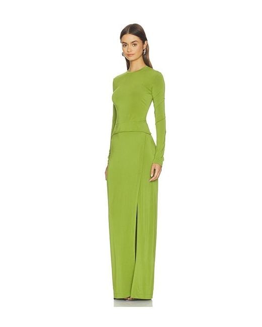 Nanushka Green Shada Dress