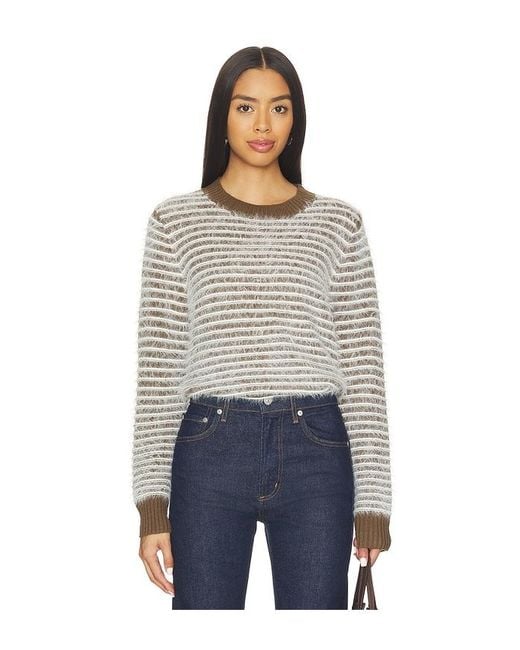 Line & Dot Blue Lyon Sweater