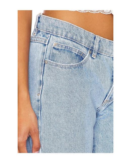 A.Brand Blue Midweight Straight Leg Denim Jeans