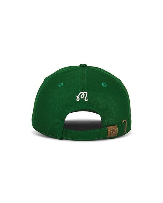 Malbon Green Palmetto Dad Hat for men