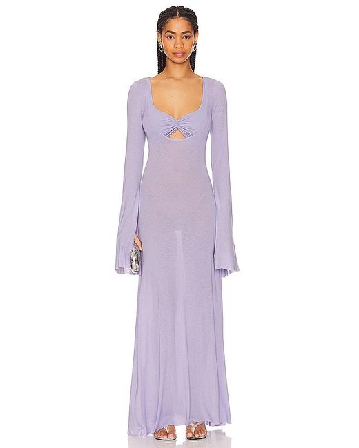 MANURI Purple Nina Dress