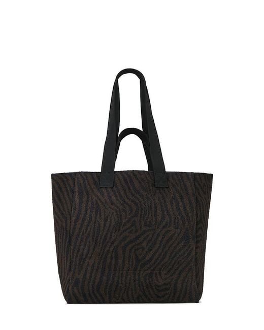 AllSaints Black Izzy E/W Tote Bag