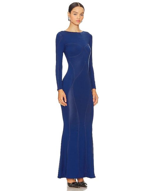 OW Collection Blue Sierra Covered Maxi Dress