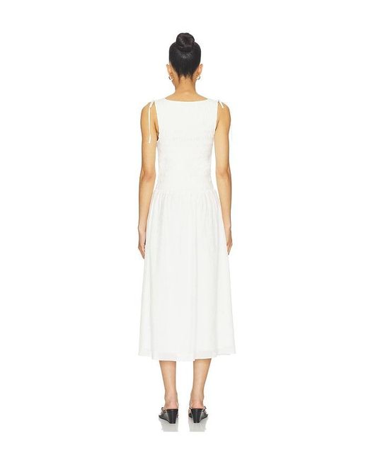 PAIGE White Sebastian Dress