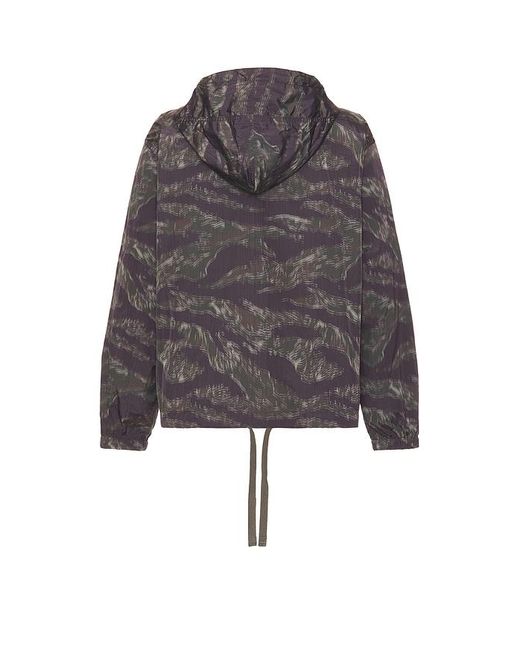 Beams Plus Black Mil Smock Hooded Jacket for men