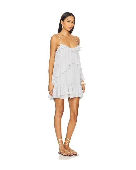 Lovers + Friends White Camille Mini Dress