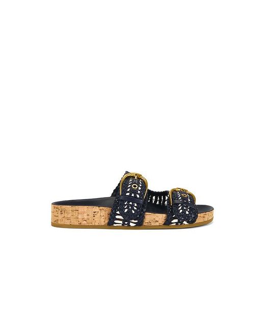 Veronica Beard Black Prue Woven Sandal