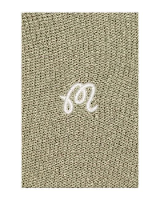 Malbon Gray Burgee Sweater for men