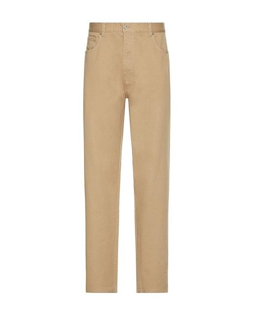 Barbour Hose Washed in Natural für Herren