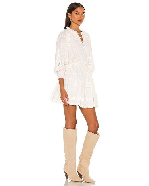 Cleobella White Meadow Mini Dress