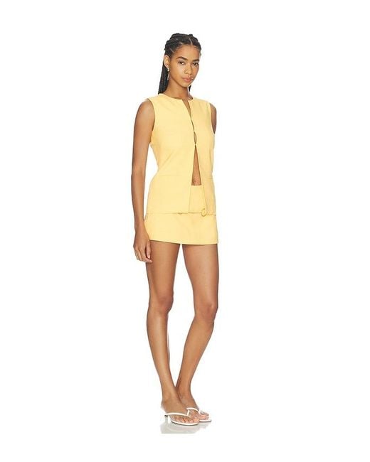 Amanda Uprichard Natural Emsley Romper