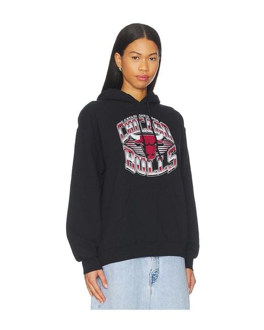 Junk Food Blue Bulls Chrome Lines Hoodie