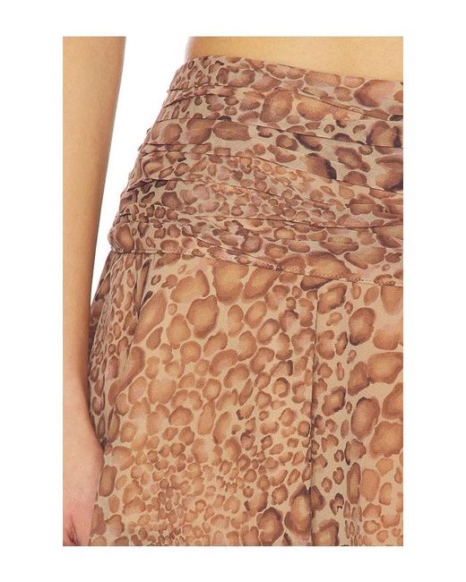GUIZIO White Eda Mini Skirt