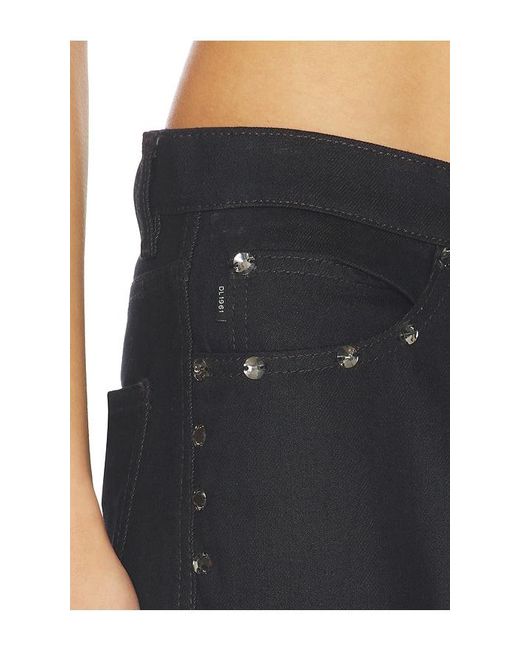 DL1961 Black Kaylen High Rise Soft Curve Jeans
