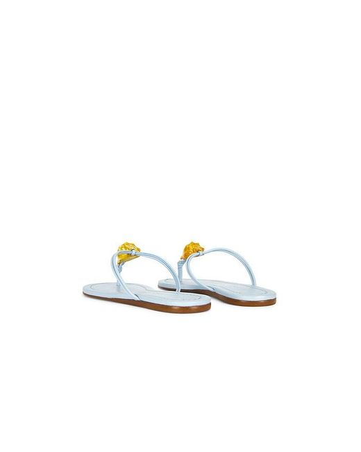Farm Rio White Shell Flat Sandal