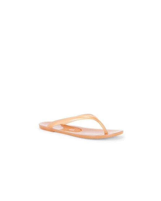 Jeffrey Campbell White Beach Day Flip Flop
