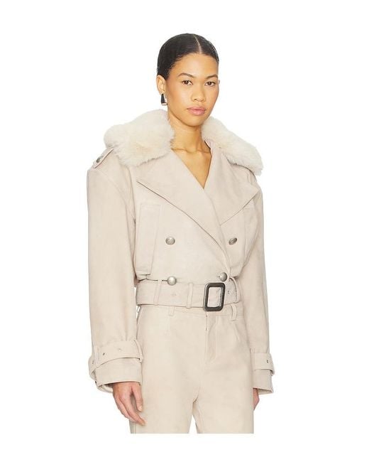 retroféte Natural Rubee Coat