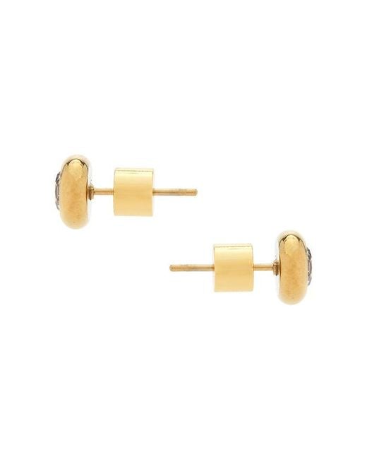 Natalie B. Jewelry Metallic Dylan Cz Stud Earring