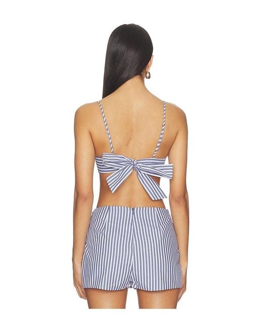 Lovers + Friends Blue Grace Top
