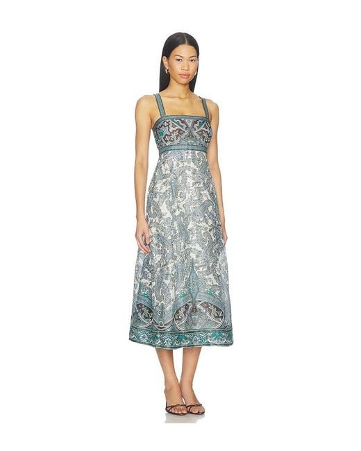 Veronica Beard Blue Rye Dress