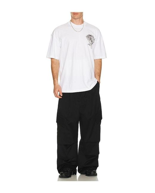 AllSaints White Mysteries Tee for men