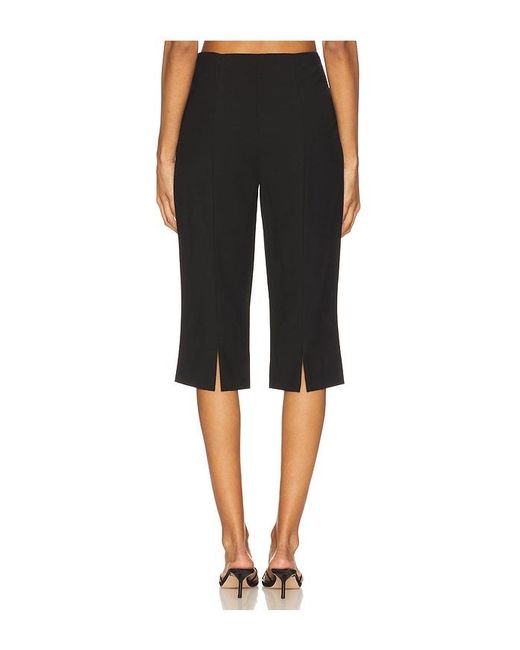Sea Black Elisa Tropical Wool Capri Pant