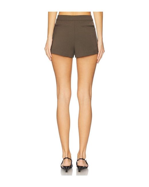 WeWoreWhat Black Mini Suiting Skirt