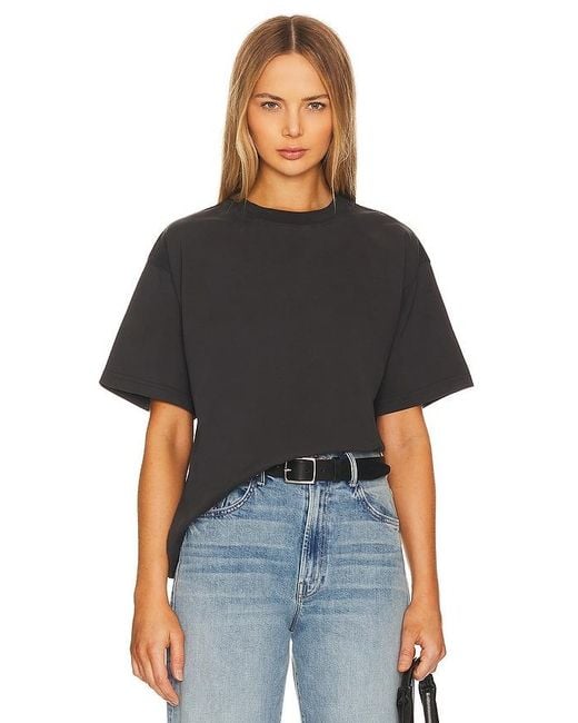 WAO Black The Relaxed Tee