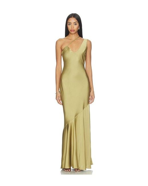 Lovers + Friends Metallic Gail Gown