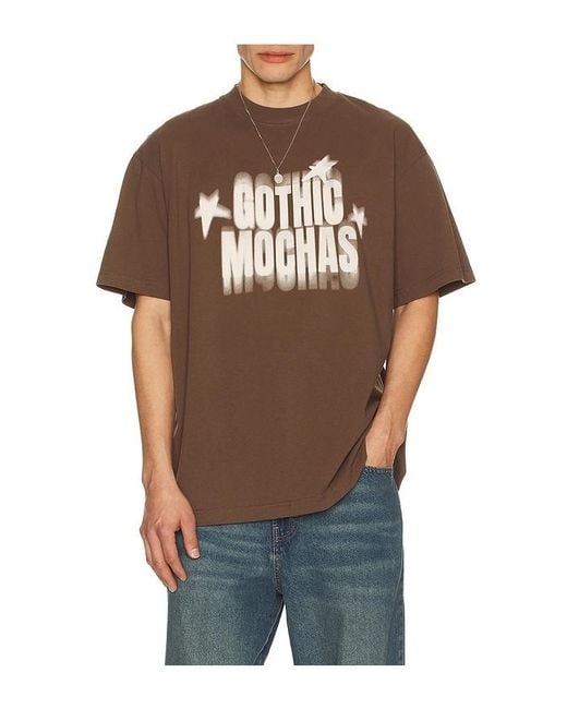 Gothicmochas Orange Star Power 2.0 Tee for men