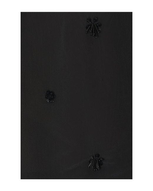 L'academie Black 'Academie Brynn Embellished Top