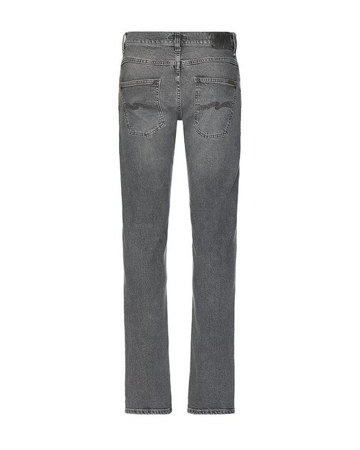 Nudie Jeans Gray Grim Tim Jeans for men