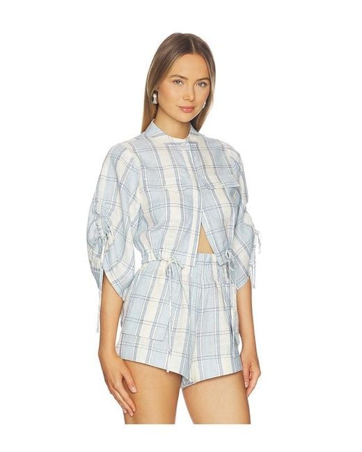 Hevron White Eva Top