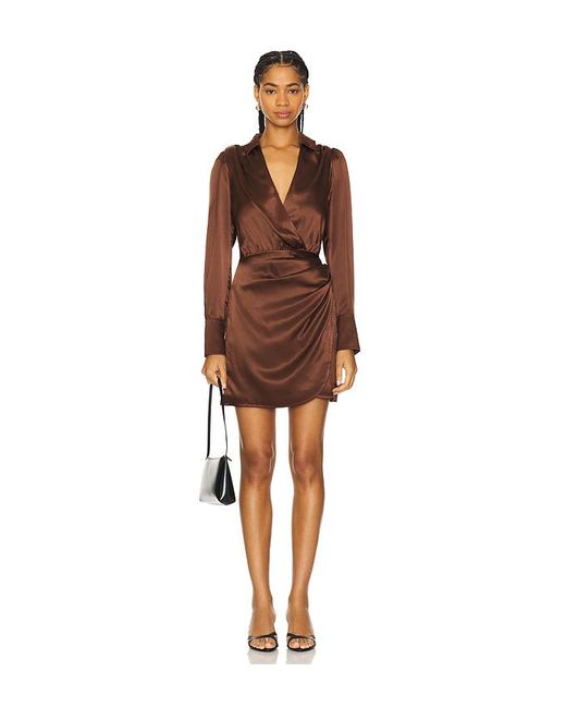 ROBE NYLA en Brown PAIGE en coloris Multicolor
