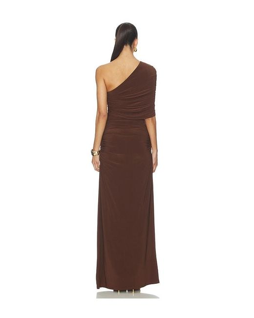 Lovers + Friends Brown Milani Gown