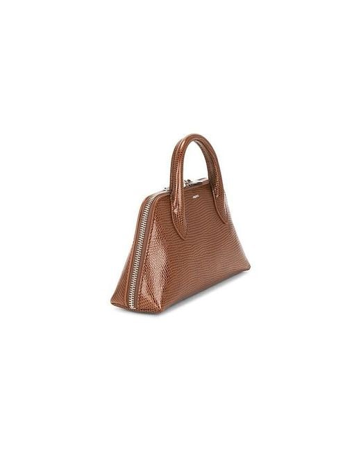 Coperni Brown Gürteltasche Lizard