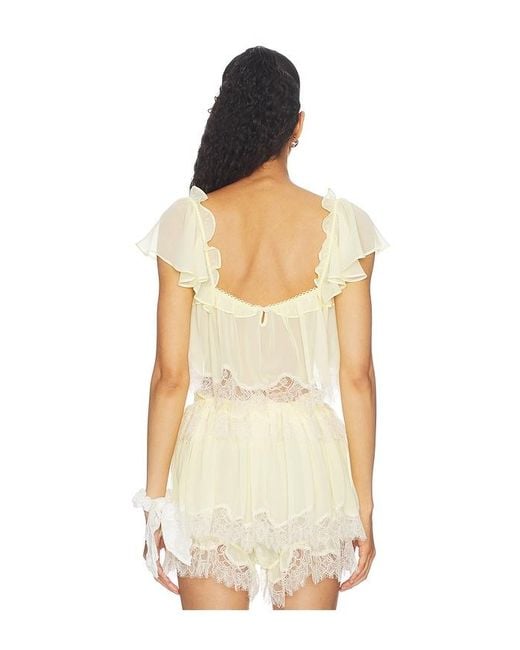 Chante Top En. Taille Also En M, S, Xl, Xs For Love & Lemons en coloris Natural